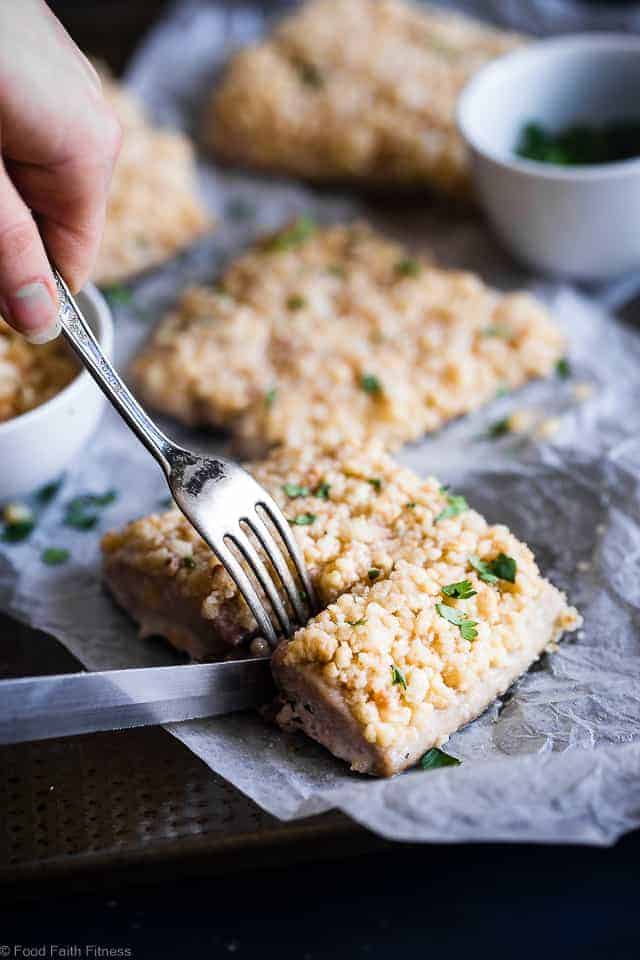 Oven-Baked Mahi Mahi With Macadamia Crust