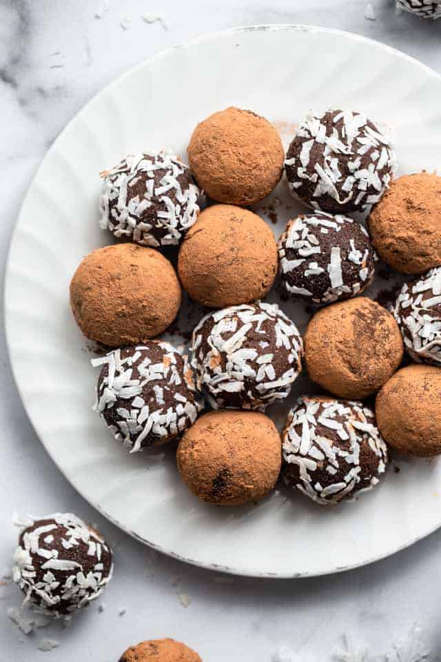 Healthy Avocado Chocolate Truffles
