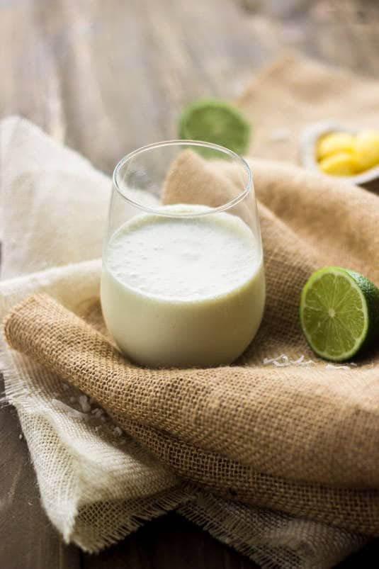 Pineapple Coconut Smoothies {Gluten + Dairy Free + Super Simple} - Food Faith Fitness