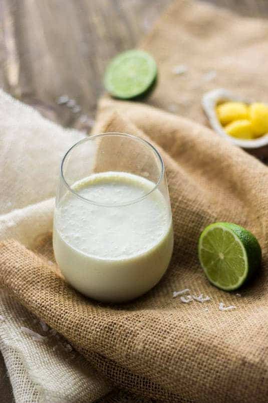 Pineapple Coconut Smoothies {Gluten + Dairy Free + Super Simple} - Food Faith Fitness