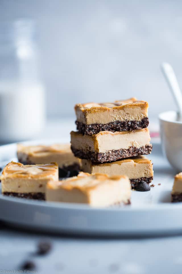 No-Bake Peanut Butter Cheesecake Bars