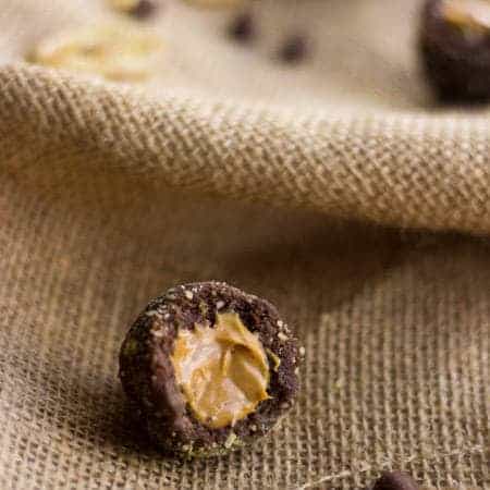 Chocolate Peanut Butter Banana Protein Truffles - Food Faith Fitness