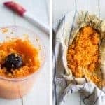 Mexican Carrot Fritters with Bacon and Egg {Gluten Free, Low Calorie, High Protein, Low Fat} - Food Faith Fitness