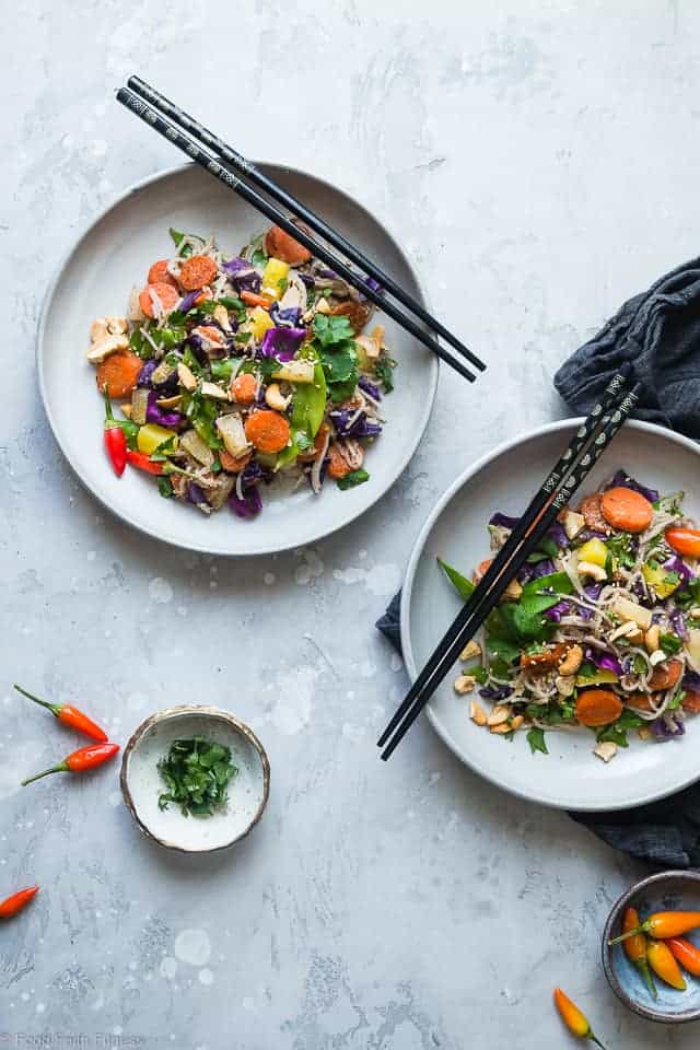Easy Healthy Vegetarian Stir-Fry with Cashew Cream Sauce