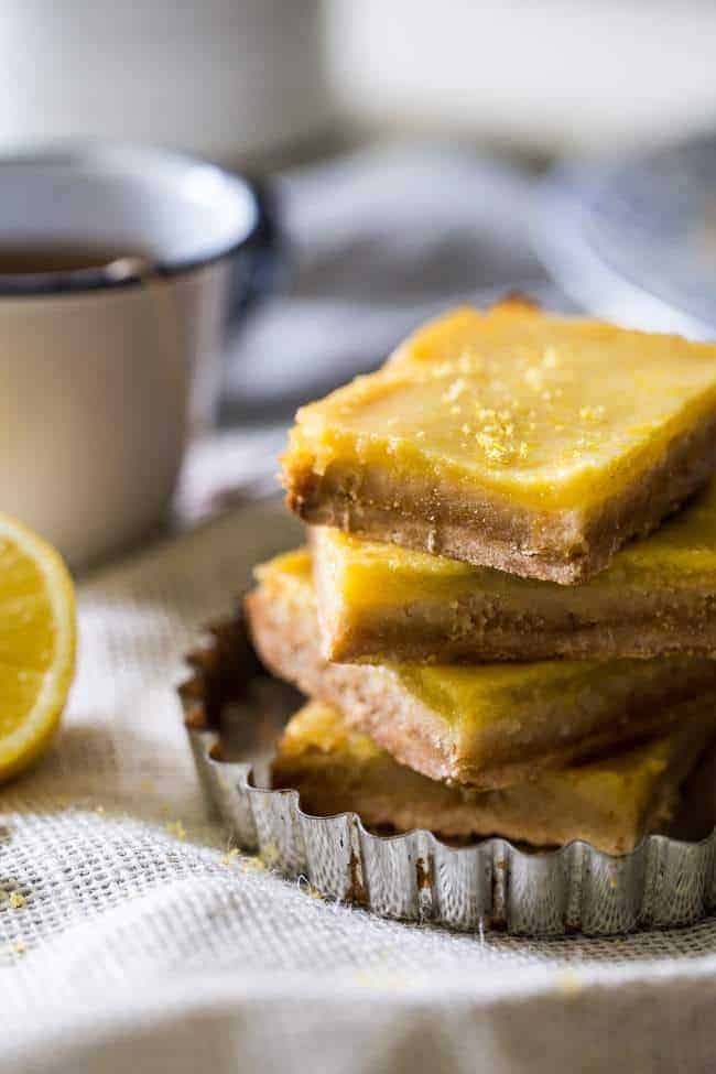 Paleo Lemon Bars