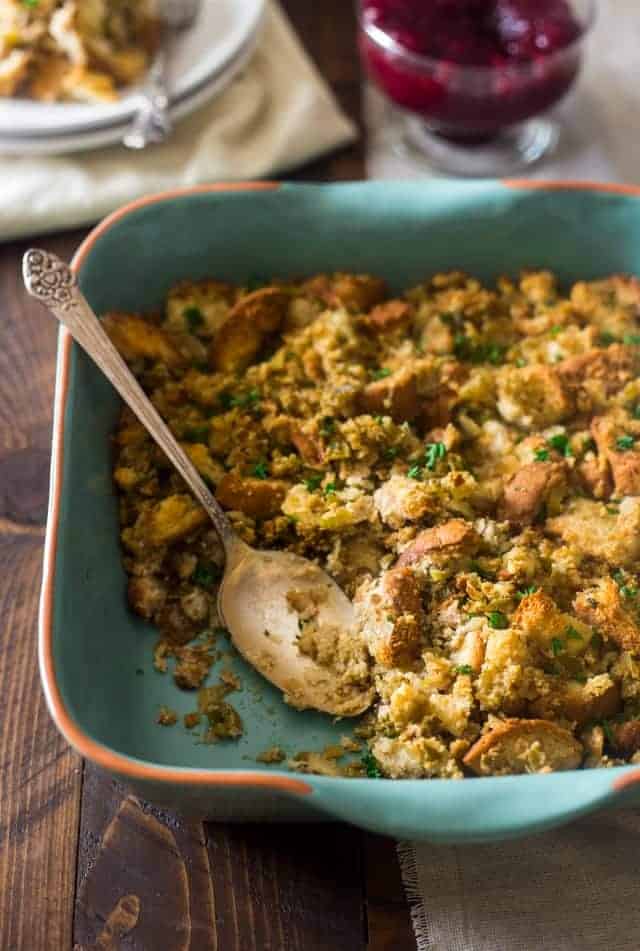 Easy Gluten Free Stuffing 