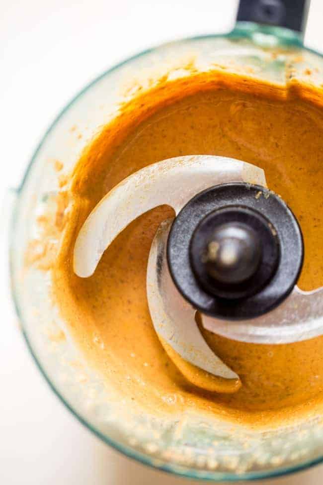 Vegan Cake Batter Macadamia Cashew Butter - This 6 ingredient vegan cake batter cashew butter is made extra delicious with macadamia nuts! It's an easy, healthy spread that tastes like funfetti cake! | Foodfaithfitness.com | @FoodFaithFit