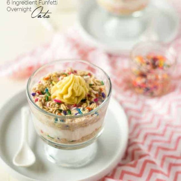 50+ Healthy, Gluten Free Overnight Oats Recipes - Wake up to a delicious, healthy breakfast already ready for you...all month long! | Foodfaithfitness.com | @FoodFaithFit