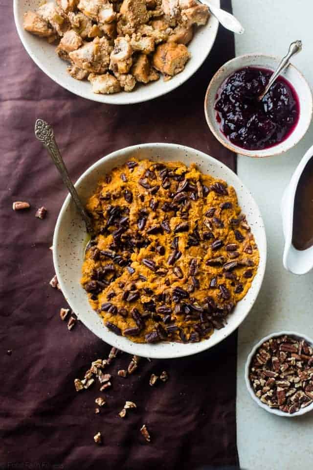 Paleo Healthy Sweet Potato Casserole 