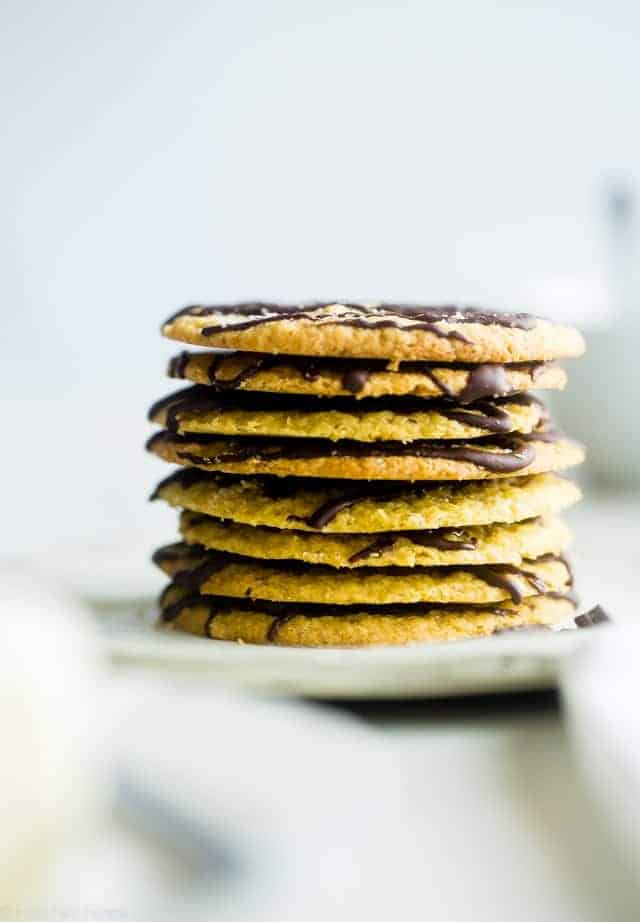 Pistachio Whipped Shortbread Cookies 