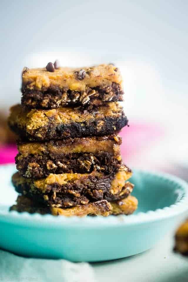Cookie Dough Oatmeal Breakfast Bars