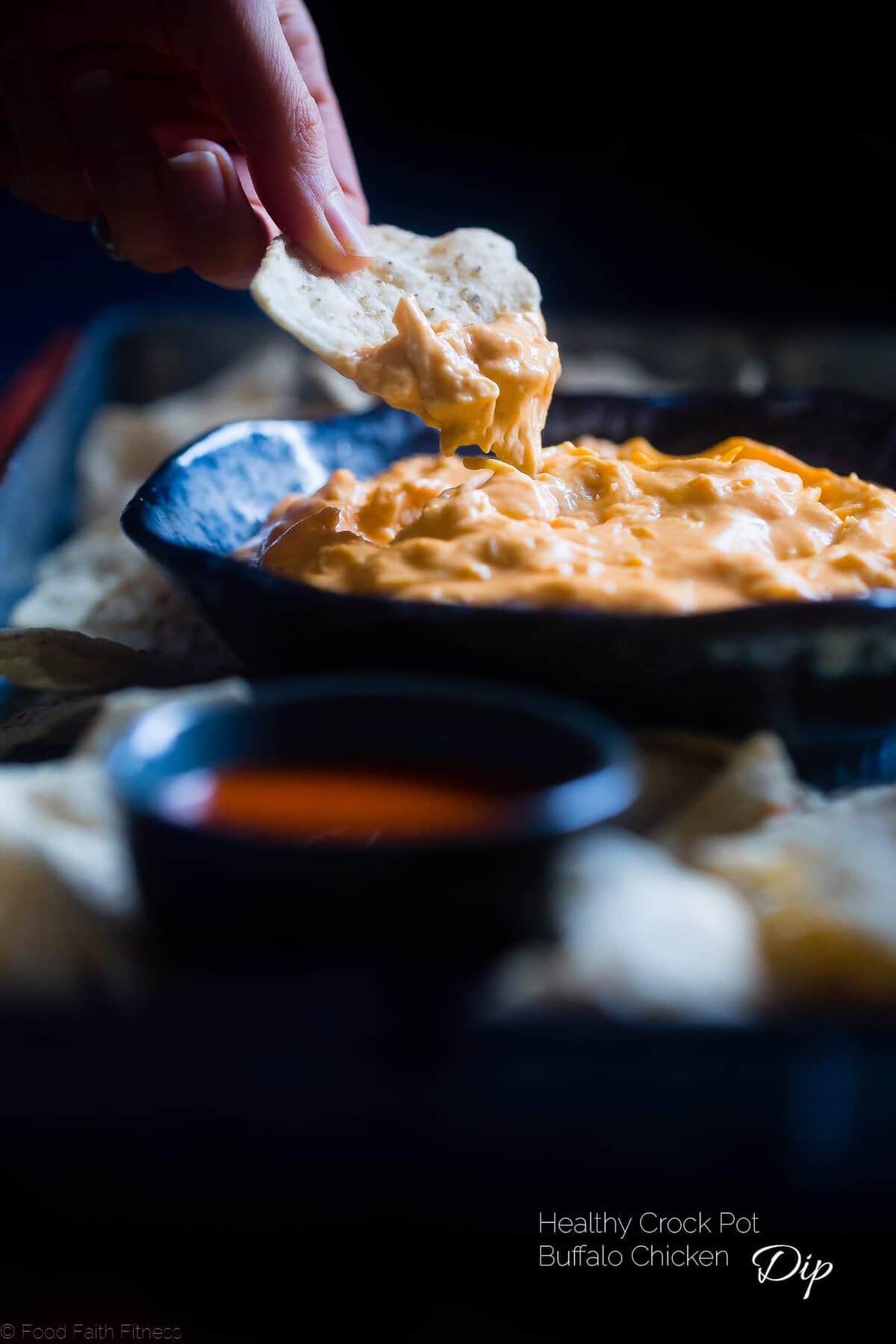 5 Ingredient Crock Pot Healthy Keto Buffalo Chicken Dip with Cauliflower - This dip is made with cauliflower so it's packed with hidden veggies and extra creamy! It's a low carb and gluten free appetizer for game day! | #Foodfaithfitness | #Glutenfree #Keto #lowcarb #healthy #buffalo chicken 5 Ingredient Crockpot Keto Buffalo Chicken Dip with Cauliflower - This dip is made with cauliflower so it's packed with hidden veggies and extra creamy! It's a healthy, low carb and gluten free appetizer for game day! | #Foodfaithfitness | #Lowcarb #Keto #Glutenfree #Buffalochicken #healthy