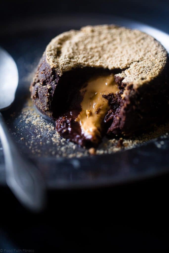 Peanut Butter Chocolate Lava Cake Recipe Food Faith Fitness