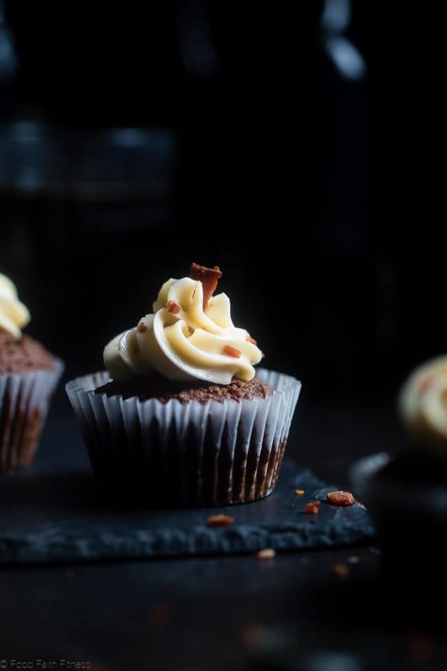 Bacon Beer Cupcakes