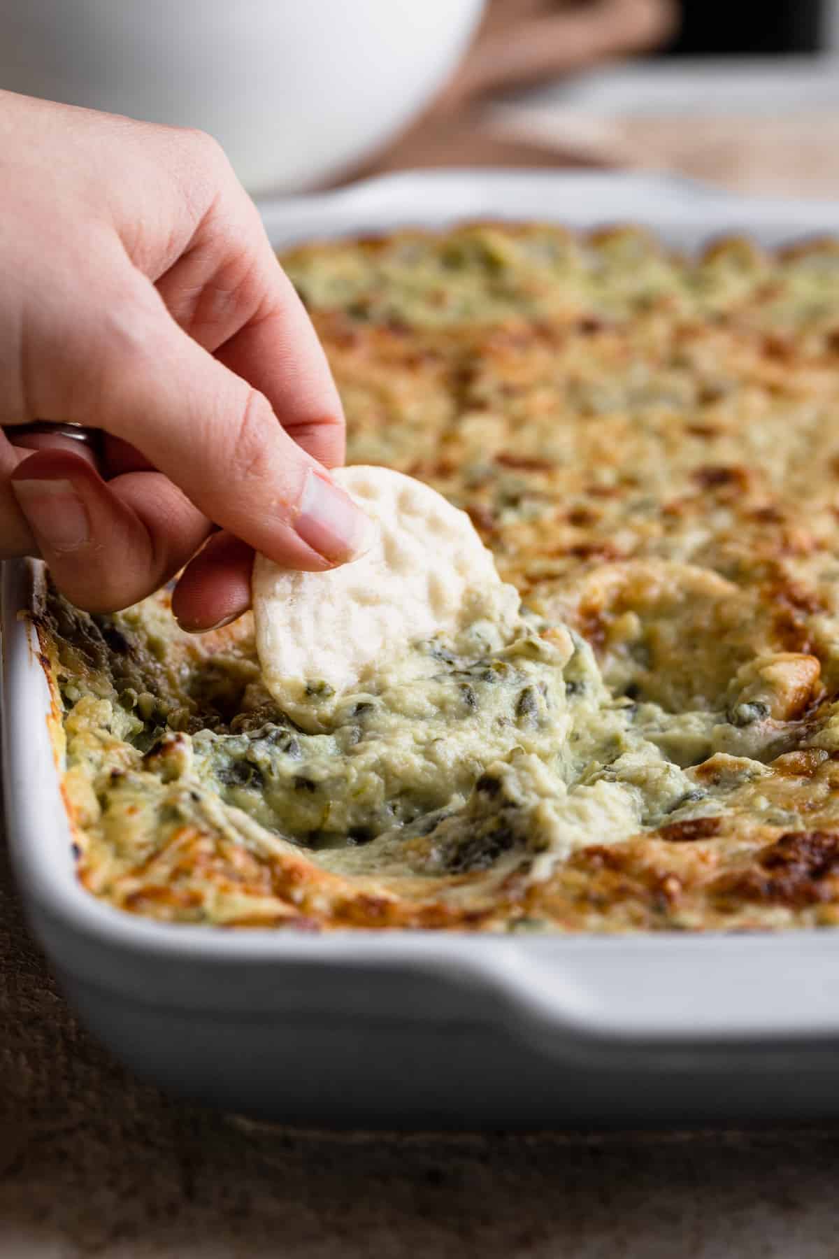 Greek Yogurt Spinach Dip