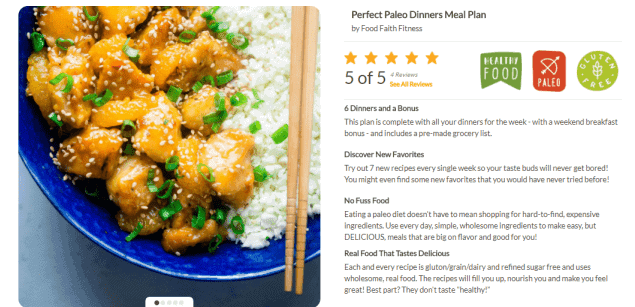 Family Friendly Paleo Meal Plans - Get weekly meal plans, grocery lists and everything else you need to make living a healthy life easier, for free! | #Foodfaithfitness | #Paleo #Mealplanning #Mealprep #Glutenfree