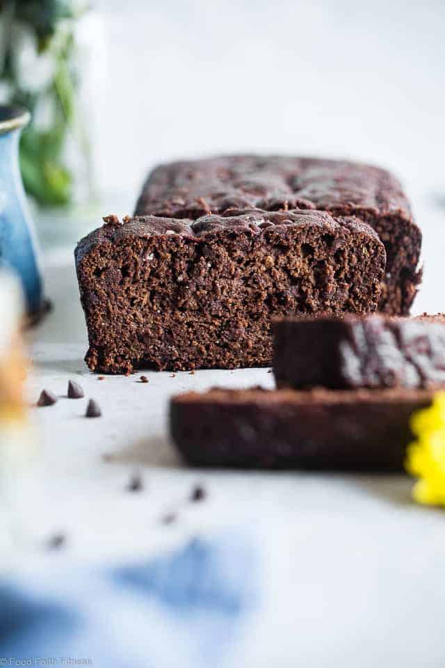 Chocolate Paleo Zucchini Bread