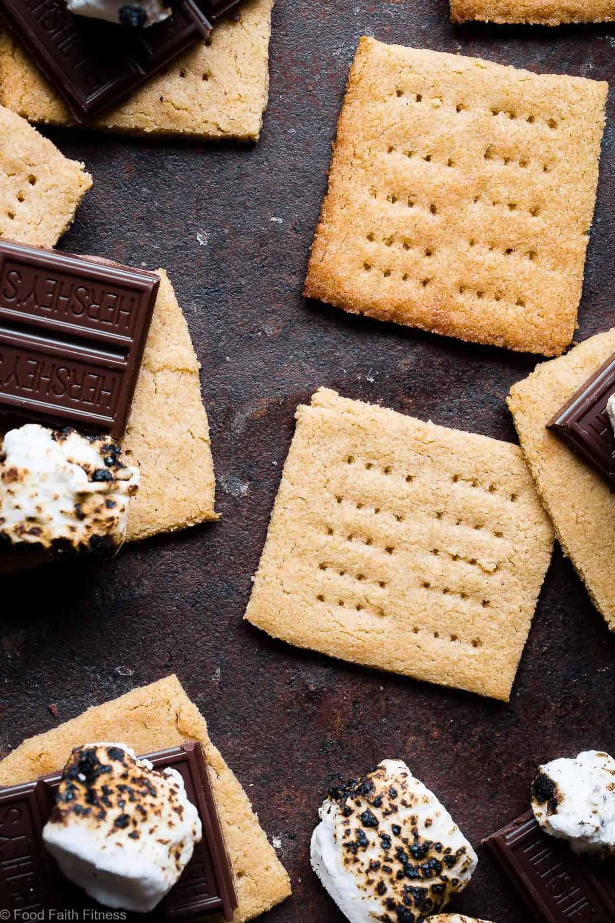 Low Carb Gluten Free Graham Crackers - These healthy, homemade keto graham crackers are SO much better than store bought that you'll never believe they are paleo friendly, sugar free and only 6 simple ingredients! | #Foodfaithfitness | #Keto #LowCarb #Glutenfree #paleo #Healthy Low Carb Gluten Free Graham Crackers - These healthy, homemade keto graham crackers are SO much better than store bought that you'll never believe they are paleo friendly, sugar free and only 6 simple ingredients! | #Foodfaithfitness | #Keto #LowCarb #Glutenfree #paleo #Healthy