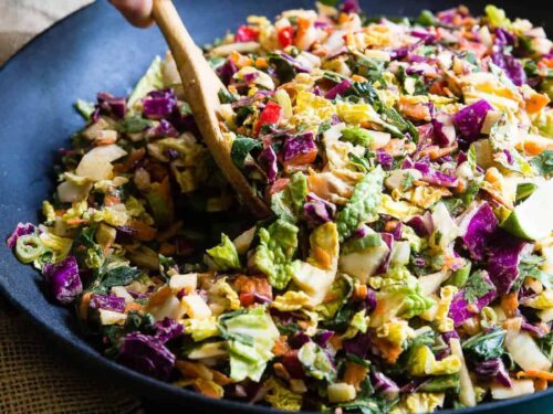 Coleslaw With Asian Dressing