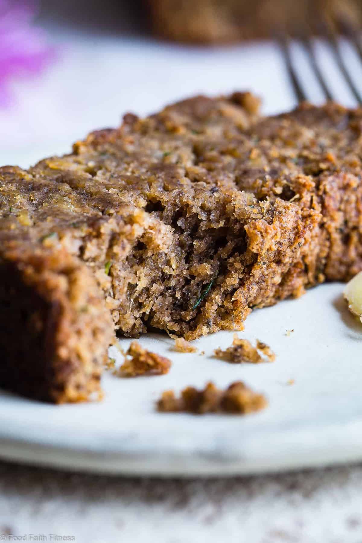 Five Spice Eggless Vegan Zucchini Bread - This healthy, gluten free zucchini bread has ADDICTING spicy-sweet flavor and is SO moist and tender! You'll never know it's dairy and grain free and paleo friendly! Freezer friendly too! | #Foodfaithfitness | #Glutenfree #Vegan #Paleo #Dairyfree #Healthy Five Spice Eggless Vegan Zucchini Bread - This healthy, gluten free zucchini bread has ADDICTING spicy-sweet flavor and is SO moist and tender! You'll never know it's dairy and grain free and paleo friendly! Freezer friendly too! | #Foodfaithfitness | #Glutenfree #Vegan #Paleo #Dairyfree #Healthy