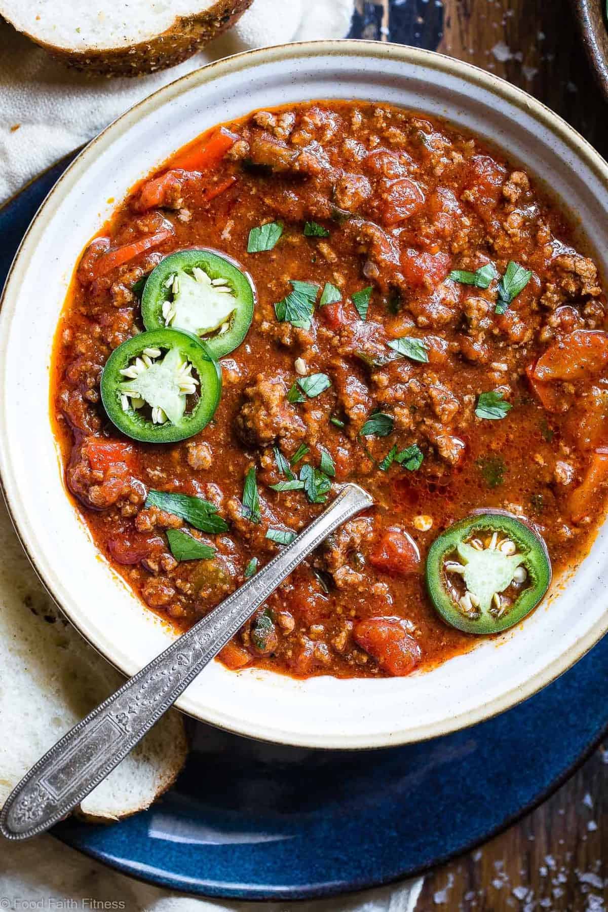 Keto Instant Pot Chili with no beans