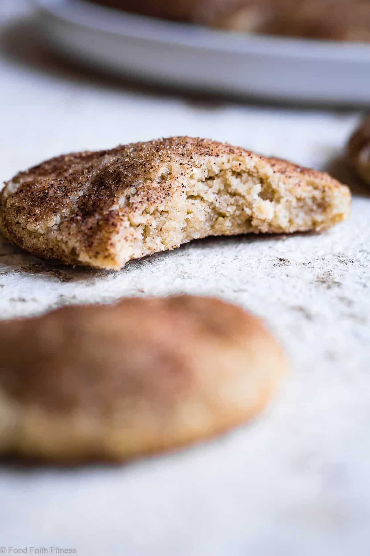 Gluten Free Vegan Snickerdoodles - These EASY, egg, dairy and gluten free snickerdoodles are perfectly soft, chewy and spicy-sweet! Made from simple, pantry-essential ingredients, only 120 calories and SO tasty! | Foodfaithfitness | #Glutenfree #Vegan #Healthy #Dairyfree #Eggfree Gluten Free Vegan Snickerdoodles - These EASY, egg, dairy and gluten free snickerdoodles are perfectly soft, chewy and spicy-sweet! Made from simple, pantry-essential ingredients, only 120 calories and SO tasty! | Foodfaithfitness | #Glutenfree #Vegan #Healthy #Dairyfree #Eggfree