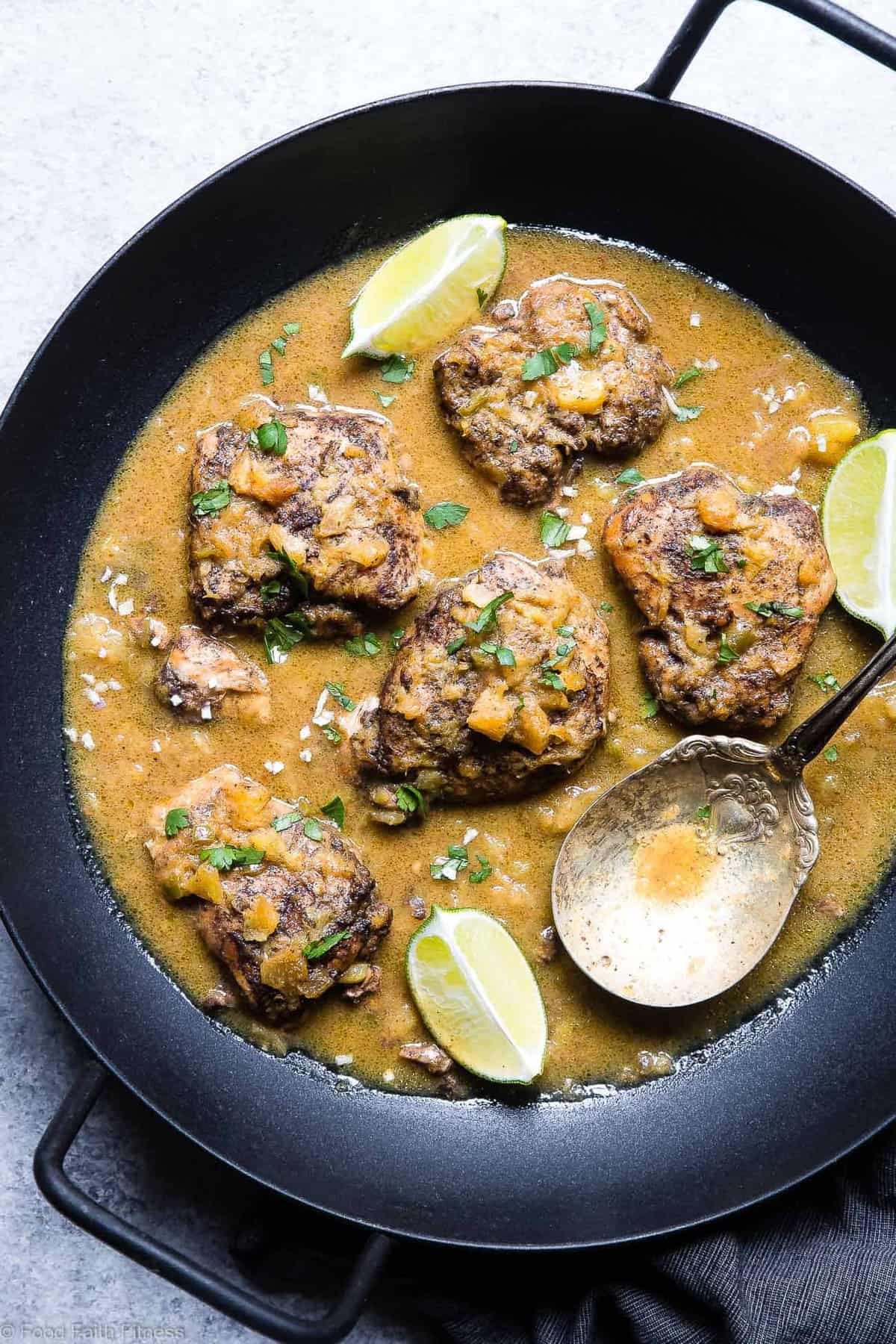 Whole30 Slow Cooker Jerk Chicken Curry - This crock pot jerk chicken curry is a CRAZY easy, weeknight dinner that is BIG on Island flavor! It's gluten free and paleo/whole30 compliant but it does not taste healthy AT all! Makes the BEST leftovers! | #Foodfaithfitness | #Glutenfree #Paleo #Whole30 #Dairyfree #Slowcooker Whole30 Crock Pot Jerk Chicken Curry - This crock pot jerk chicken curry is a CRAZY easy, weeknight dinner that is BIG on Island flavor! It's gluten free and paleo/whole30 compliant but it does not taste healthy AT all! Makes the BEST leftovers! | #Foodfaithfitness | #Glutenfree #Paleo #Whole30 #Dairyfree #Slowcooker