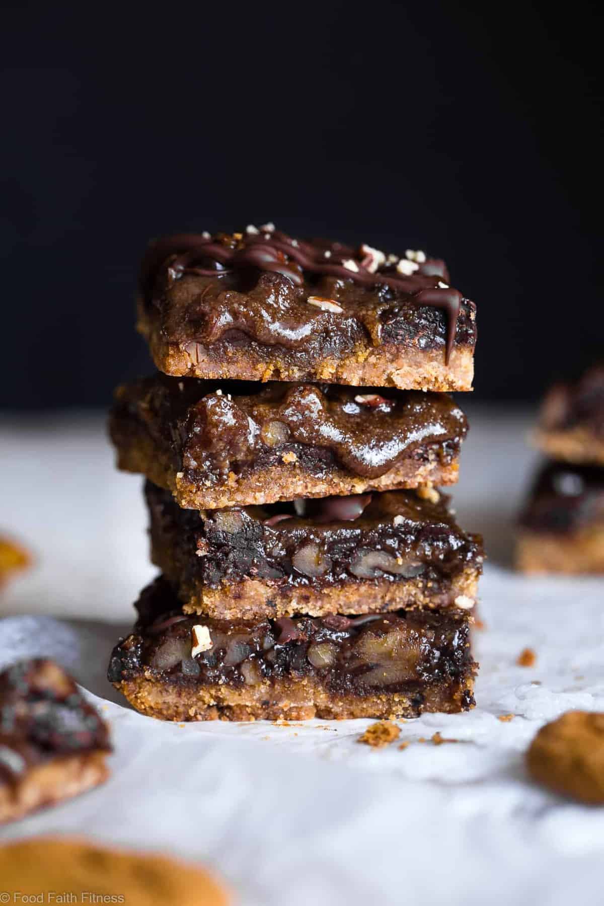 Gingersnap Chocolate Cookie Bars