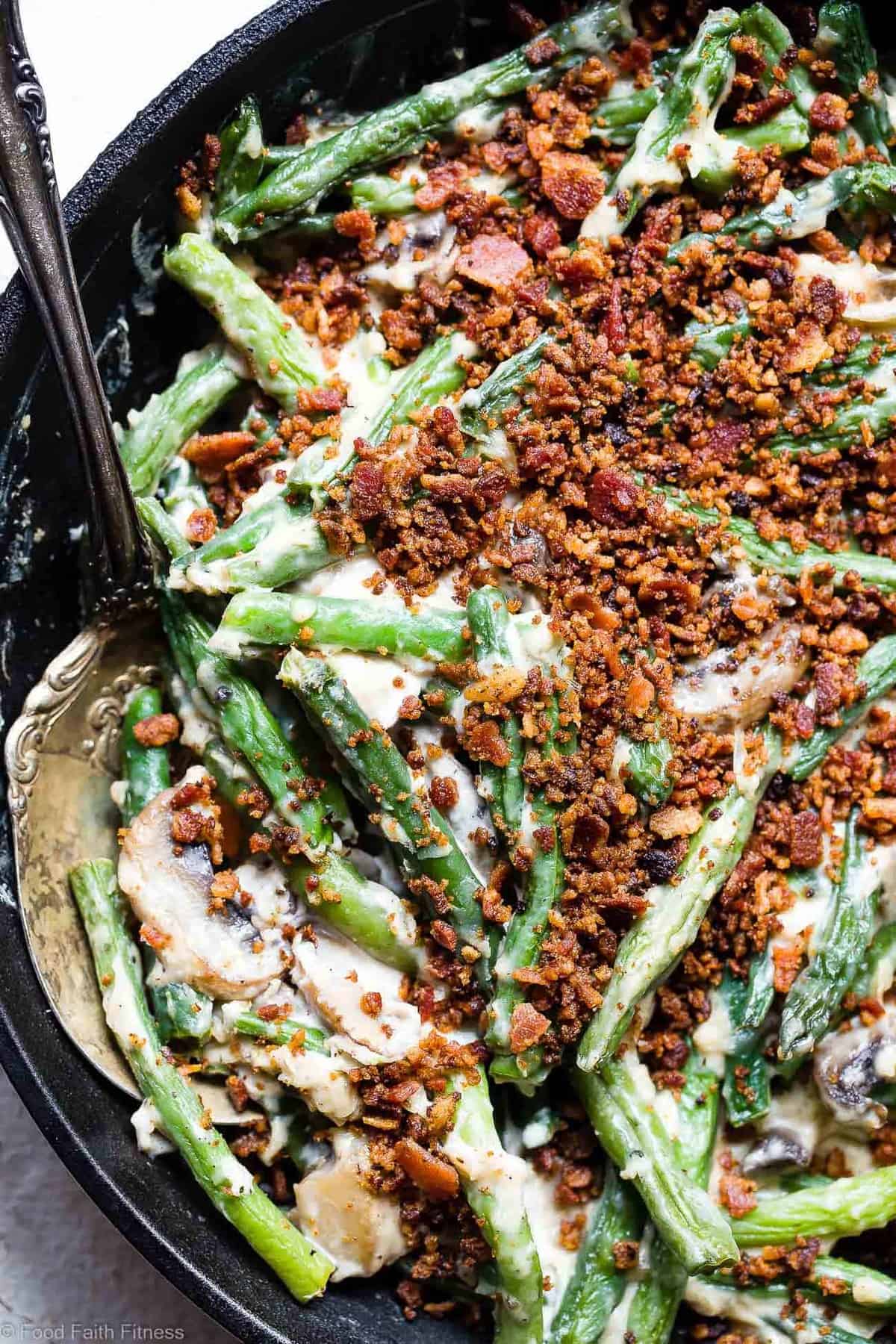 Low Carb Keto Green Bean Casserole - This Low Carb Green Bean Casserole is an EASY, healthy remake of the classic side! No one will know it's better for you! Dairy free option included! | #Foodfaithfitness | #Glutenfree #Dairyfree #Keto #Lowcarb #Healthy Low Carb Keto Green Bean Casserole - This Low Carb Green Bean Casserole is an EASY, healthy remake of the classic side! No one will know it's better for you! Dairy free option included! | #Foodfaithfitness | #Glutenfree #Dairyfree #Keto #Lowcarb #Healthy