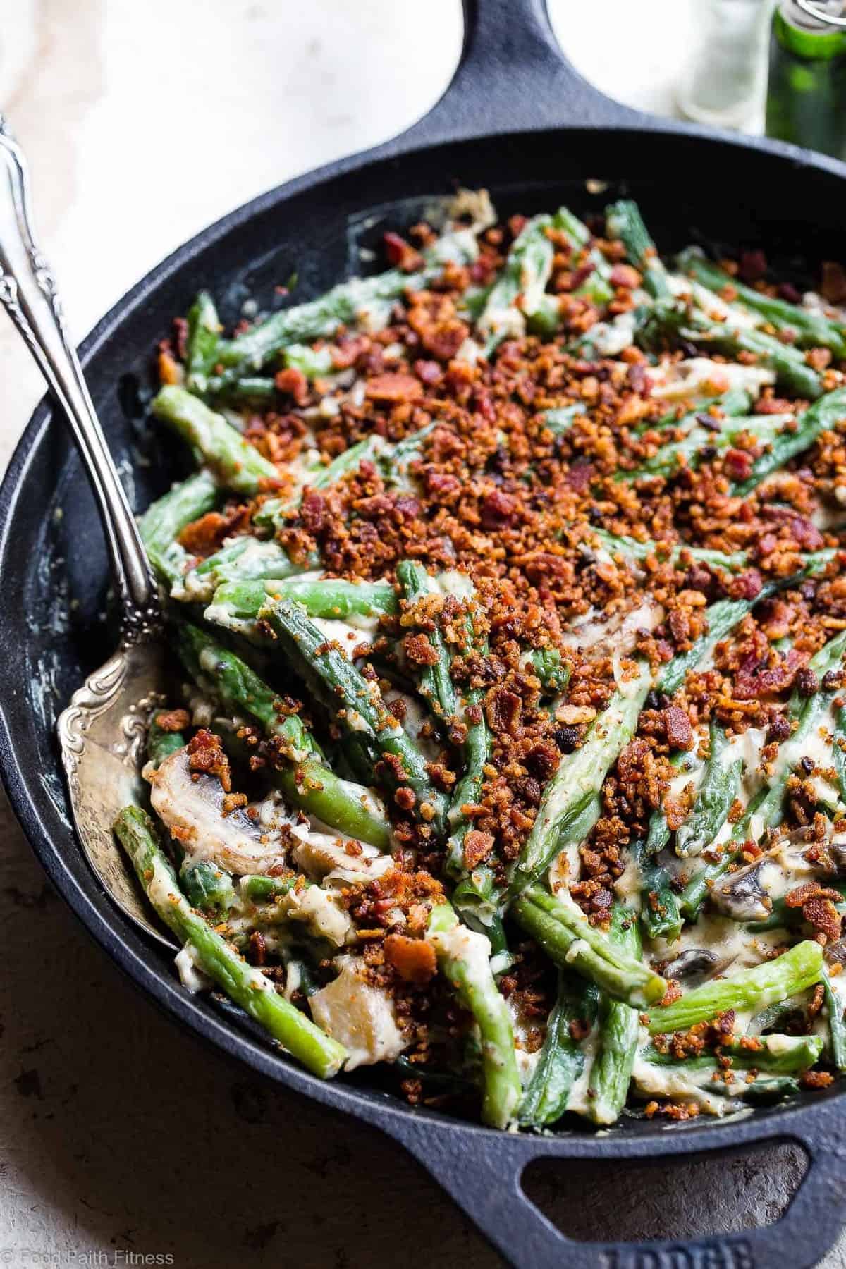 Low Carb Keto Green Bean Casserole - This Low Carb Green Bean Casserole is an EASY, healthy remake of the classic side! No one will know it's better for you! Dairy free option included! | #Foodfaithfitness | #Glutenfree #Dairyfree #Keto #Lowcarb #Healthy Low Carb Keto Green Bean Casserole - This Low Carb Green Bean Casserole is an EASY, healthy remake of the classic side! No one will know it's better for you! Dairy free option included! | #Foodfaithfitness | #Glutenfree #Dairyfree #Keto #Lowcarb #Healthy
