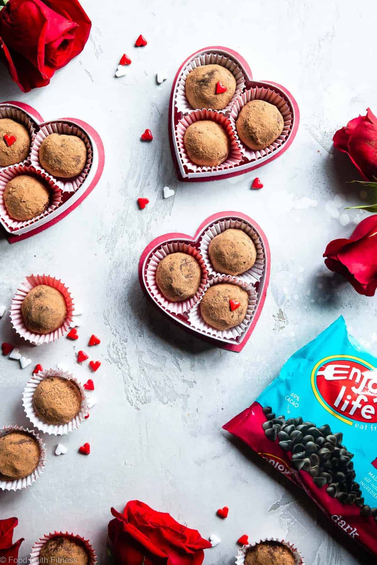 Dairy Free Vegan Chocolate Truffles - These Homemade Chocolate Truffles are only 3 ingredients and are SO easy to make! So creamy you won't know they're gluten, grain and dairy free, paleo friendly and healthier! | #Foodfaithfitness | #Glutenfree #Vegan #healthy #Dairyfree #Paleo Dairy Free Vegan Chocolate Truffles - These Homemade Chocolate Truffles are only 3 ingredients and are SO easy to make! So creamy you won't know they're gluten, grain and dairy free, paleo friendly and healthier! | #Foodfaithfitness |