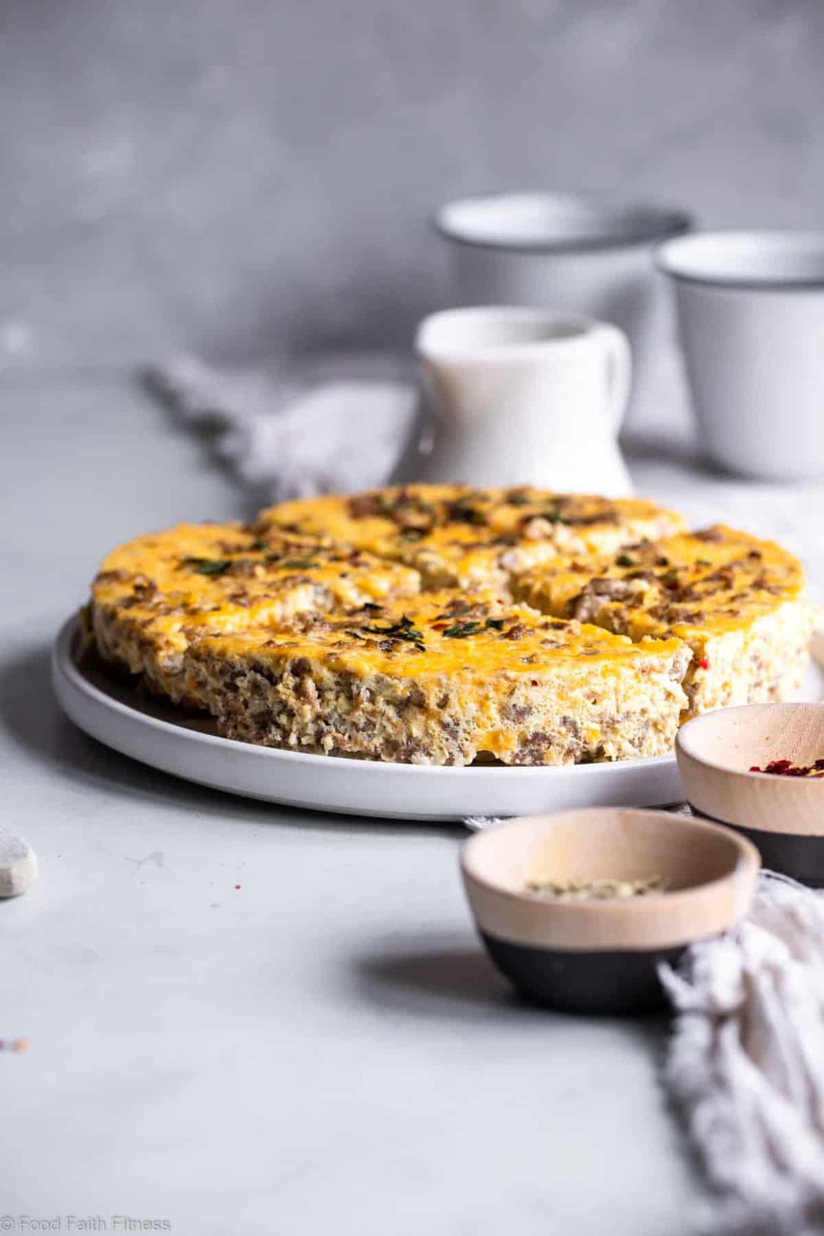 Instant Pot Breakfast Casserole with Sausage - An easy, 4 ingredient breakfast that is low carb, gluten free, keto friendly and packed with protein! You will LOVE it to have for breakfasts on the go or weekend brunch! | #Foodfaithfitness | #Keto #Lowcarb #Glutenfree #Breakfast #Healthy Instant Pot Breakfast Casserole - An easy, 4 ingredient breakfast that is low carb, gluten free, keto friendly and packed with protein! You will LOVE it to have for breakfasts on the go or weekend brunch! | #Foodfaithfitness | #Keto #Lowcarb #Glutenfree #Breakfast #Healthy
