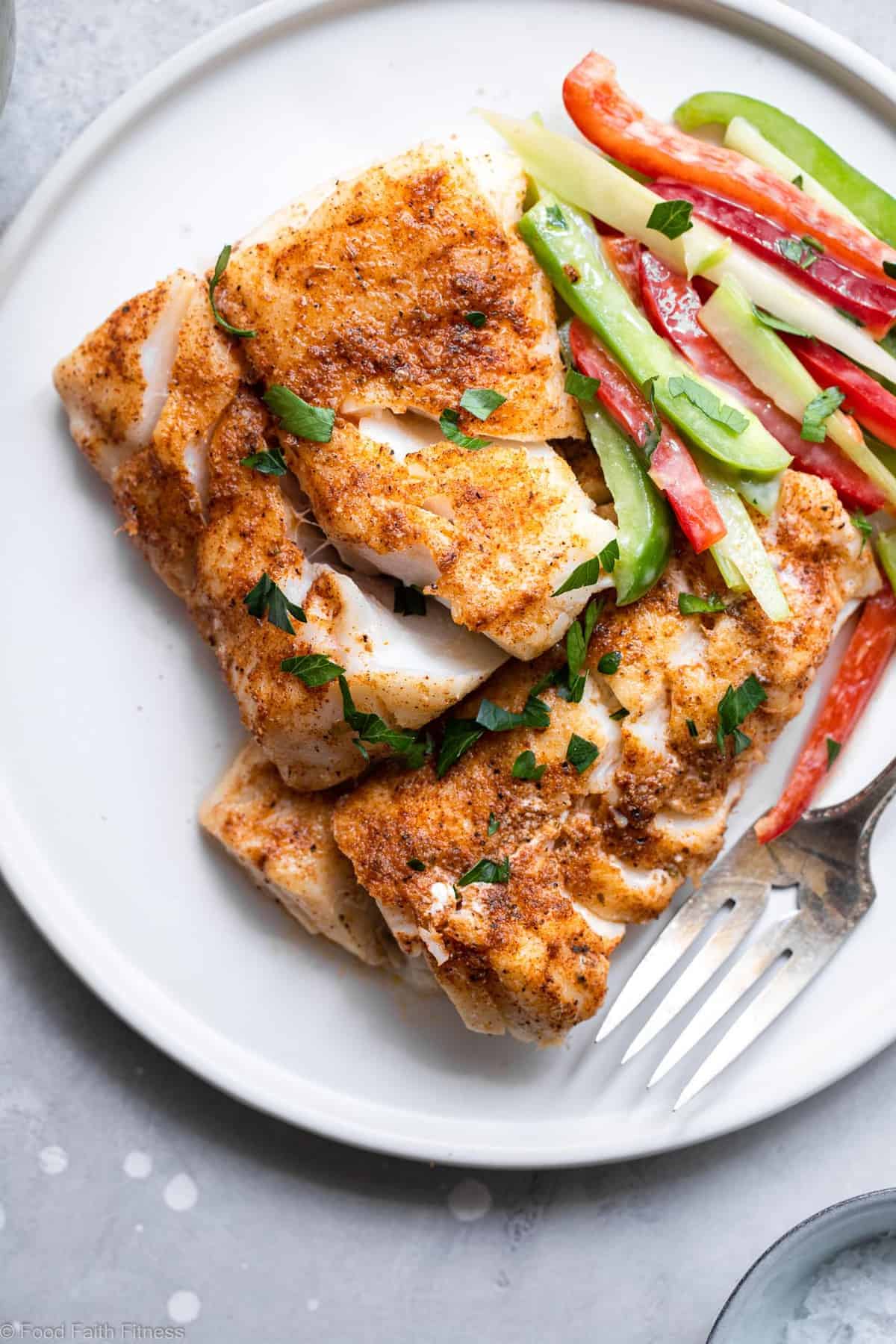 Cajun Grilled Cod