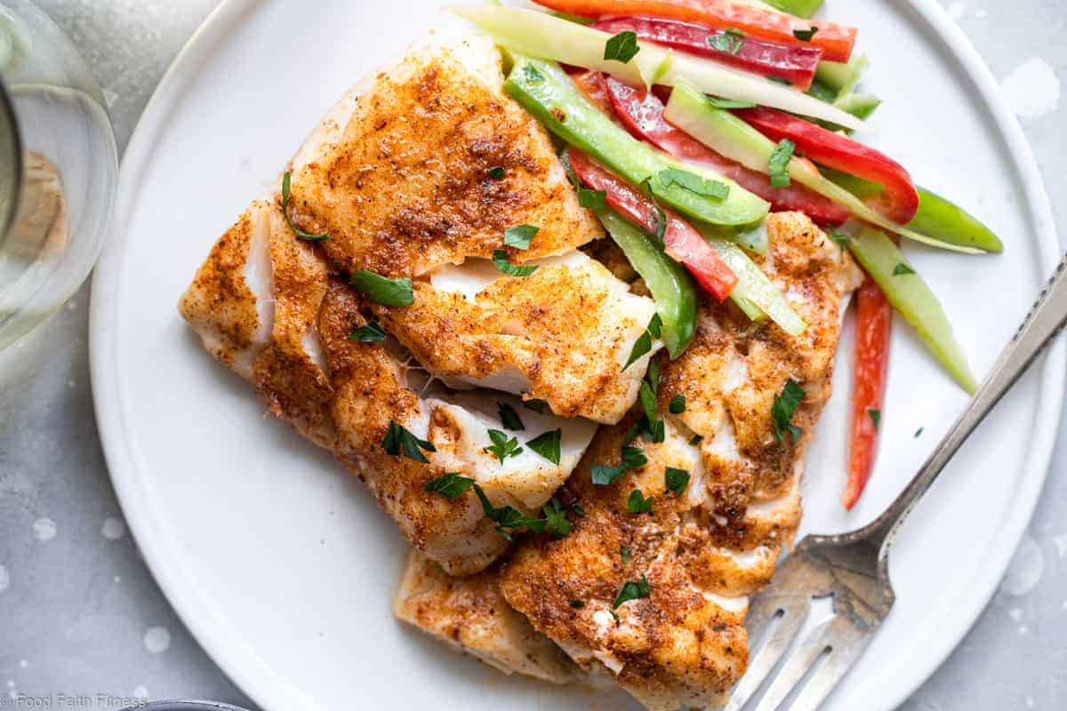 Cajun Grilled Cod