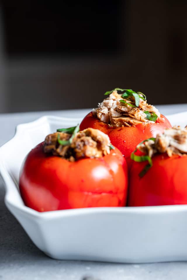 Tuna-Stuffed Tomatoes