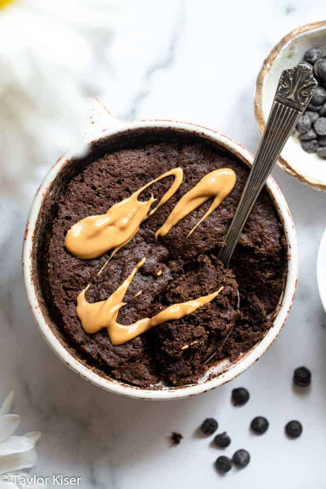 Easy Low Carb Keto Mug Cake