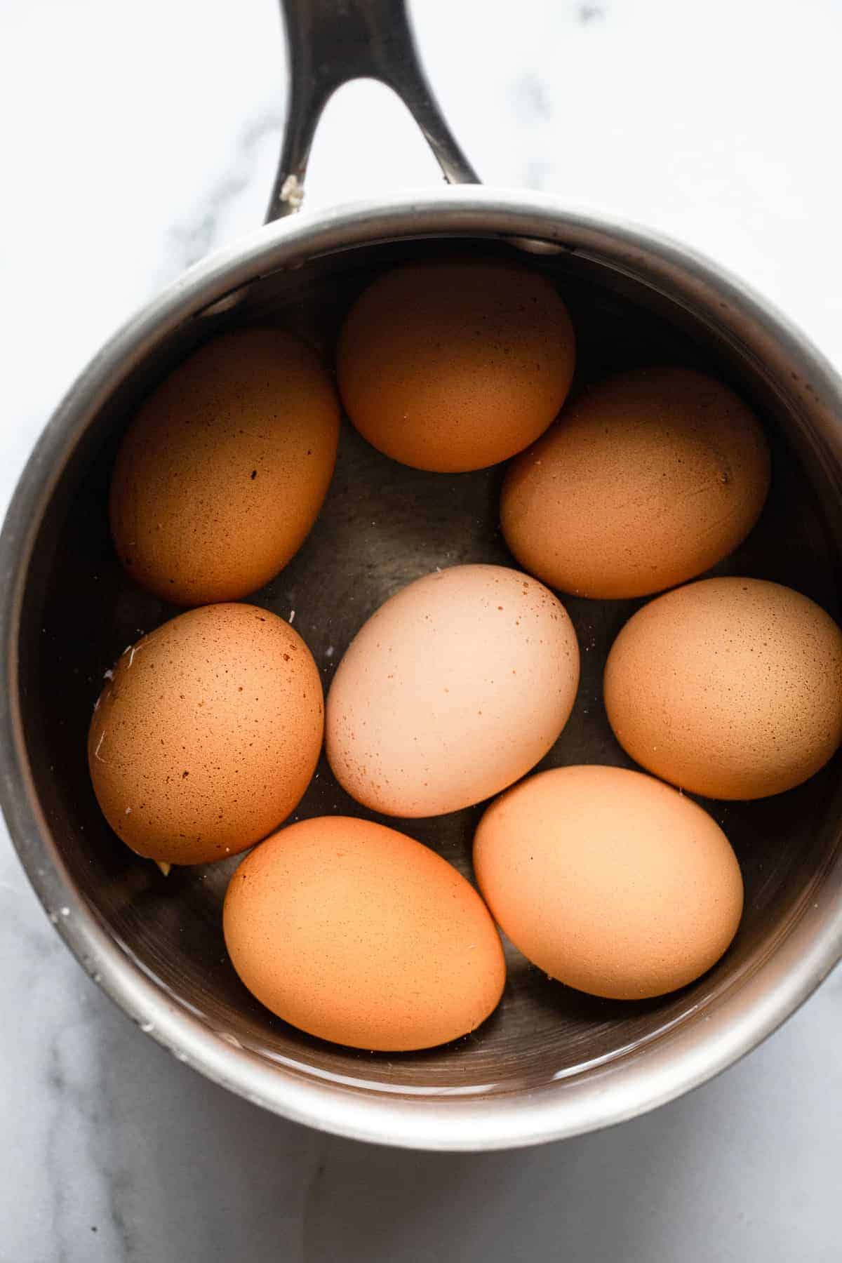 Air Fryer Hard Boiled Eggs - These 1 ingredient air fryer hard boiled eggs are even easier than boiling them and come out perfect every time! Gluten free, keto, paleo, low carb and healthy! The perfect snack or addition to a meal! | #Foodfaithfitness | #airfryer #glutenfree #keto #paleo #lowcarb
