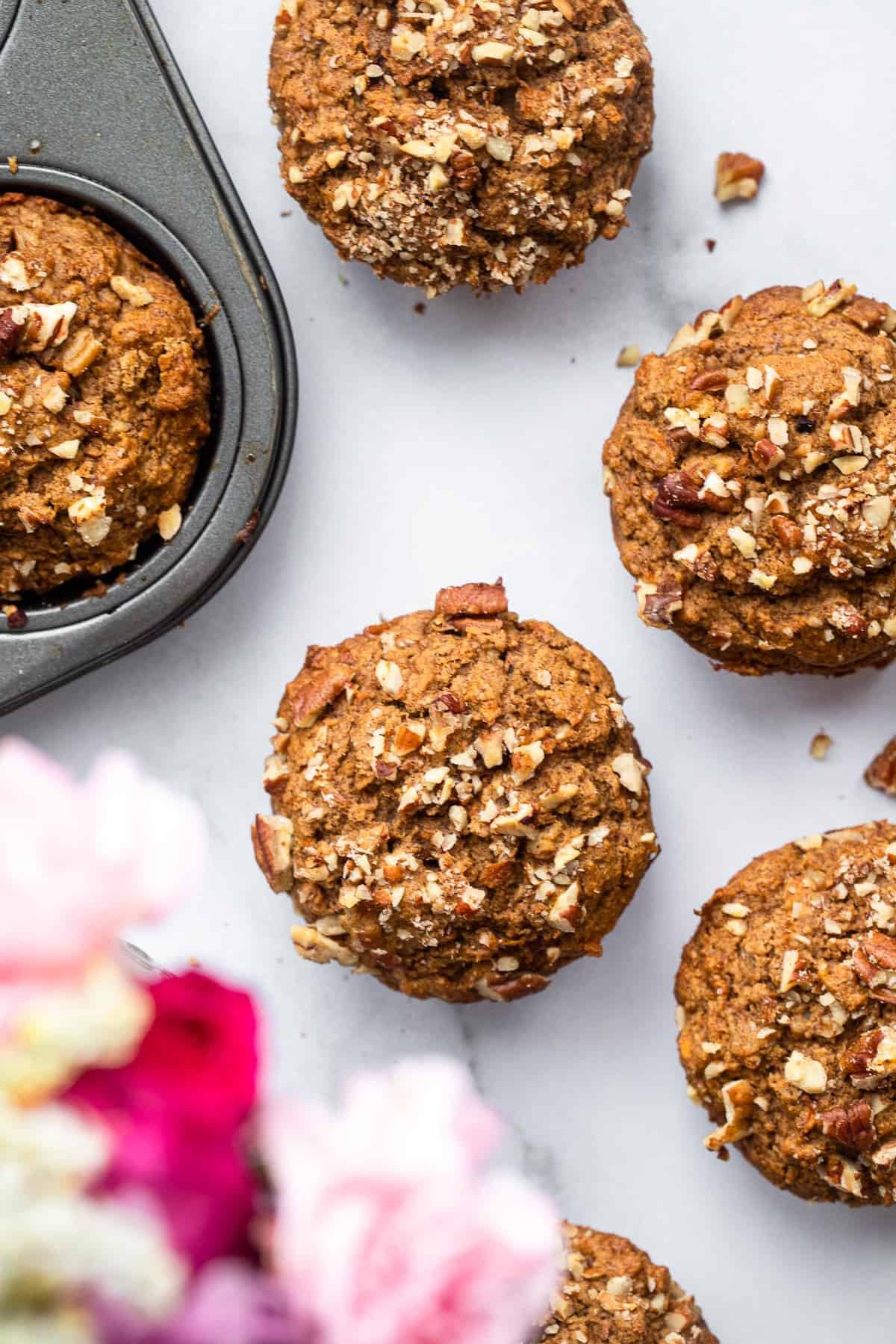 gluten free carrot muffins