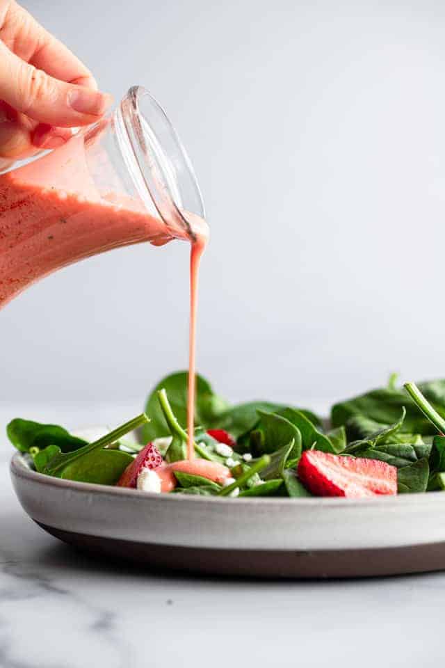 Homemade Strawberry Vinaigrette