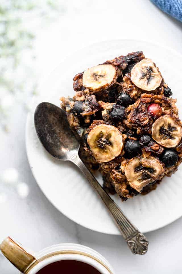 Blueberry Baked Oatmeal