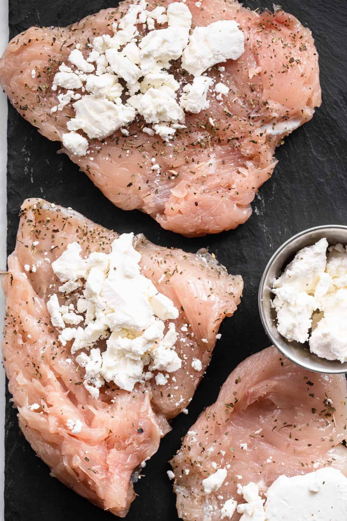 Strawberry Chicken with Goat Cheese | Food Faith Fitness