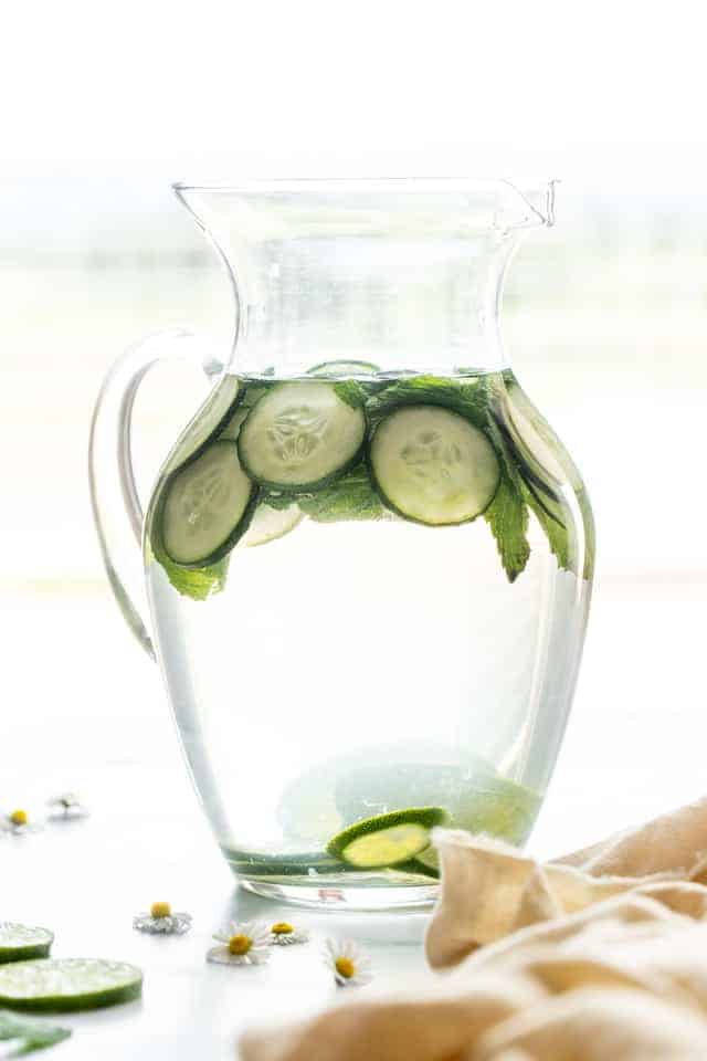 Cucumber-Mint Water