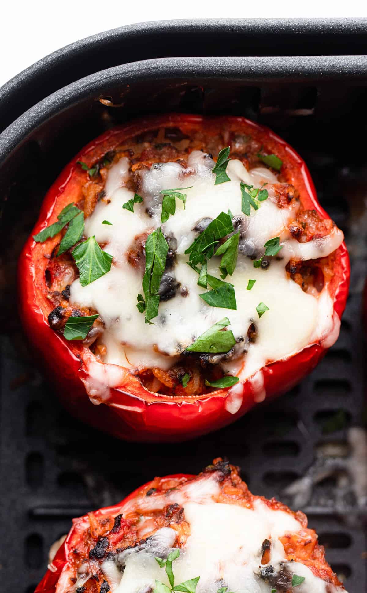 Air-Fryer Stuffed Peppers
