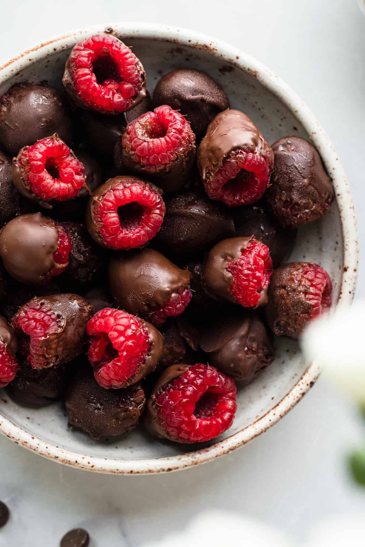 Chocolate-Covered Raspberries