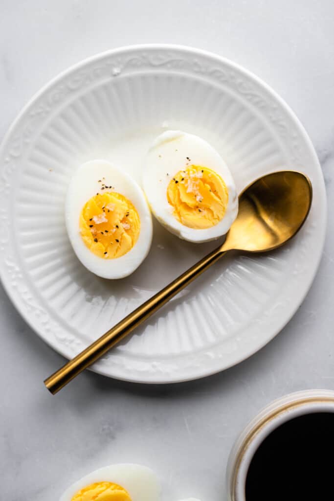 one Hard Boiled Eggs in the Microwave