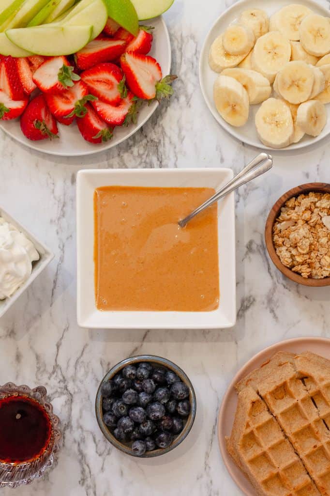 Peanut Butter Board Ingredients