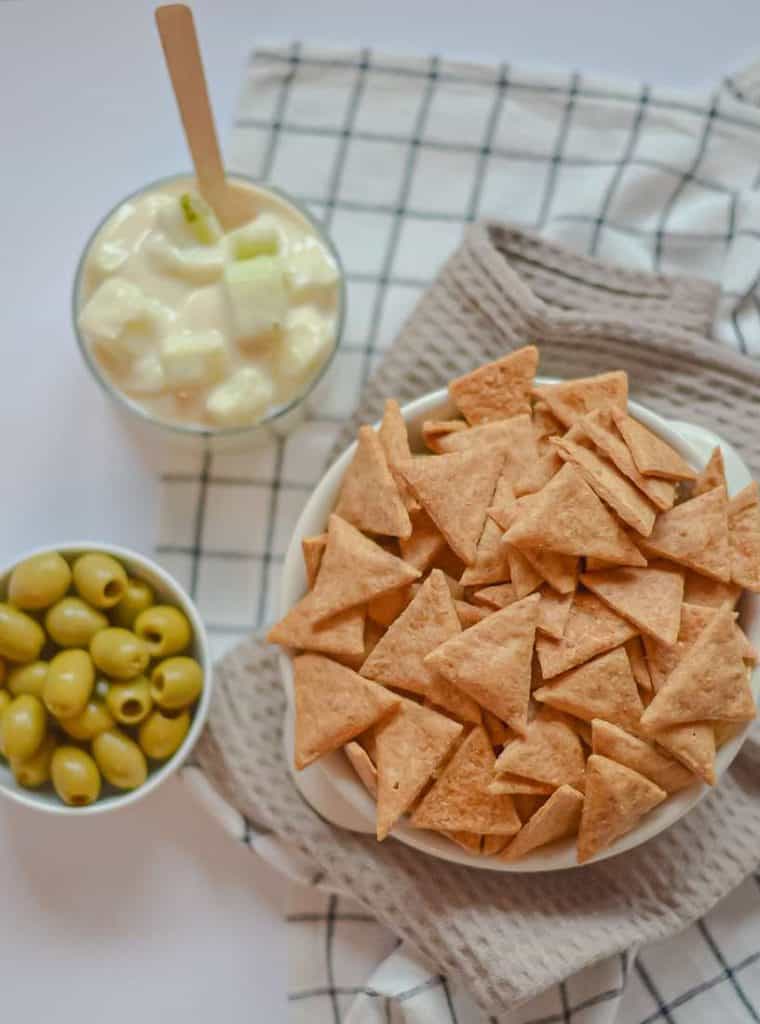 Keto tortilla chips