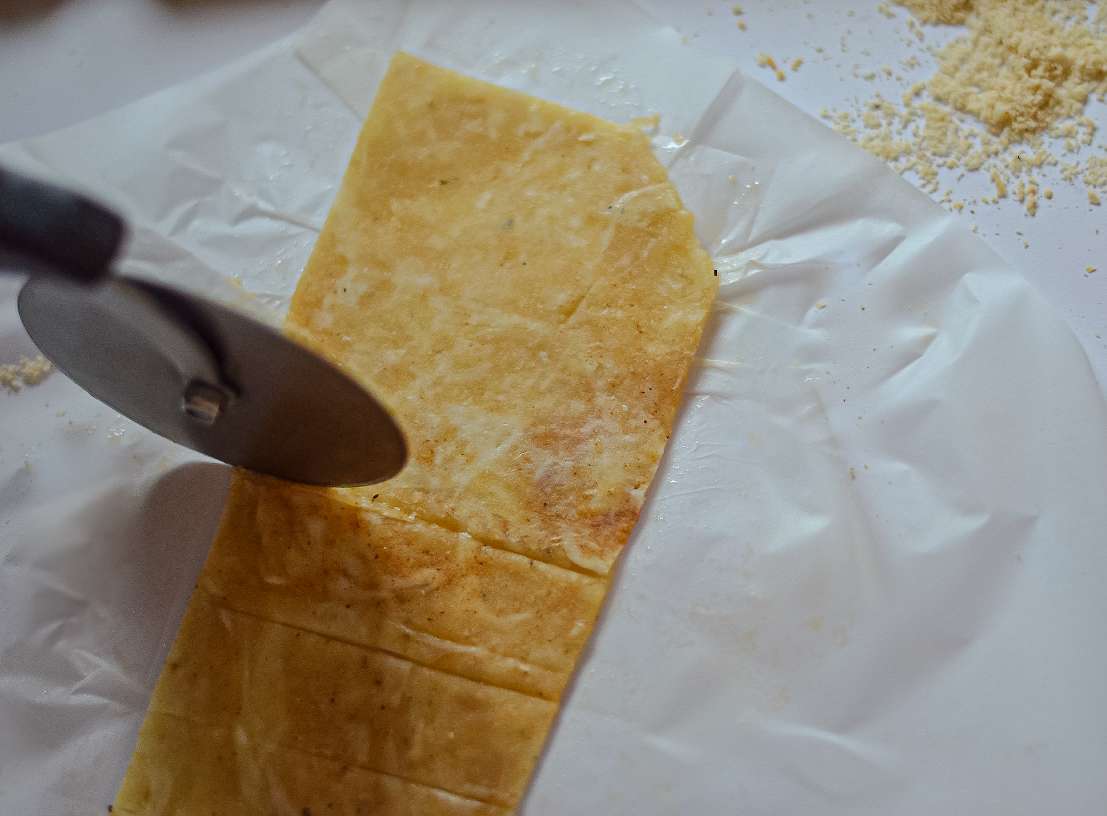 Keto tortilla step 4