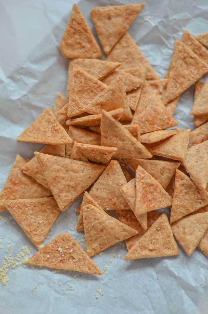 Keto tortilla chips