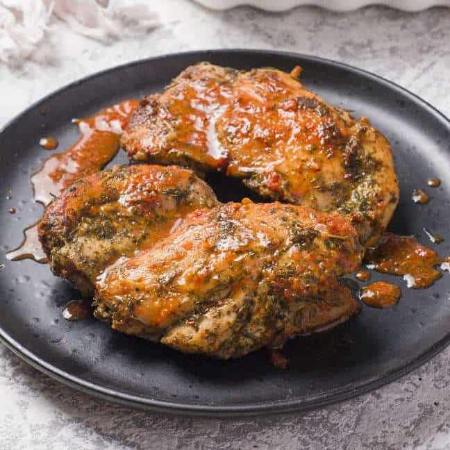 Oven-Baked Chicken Thighs